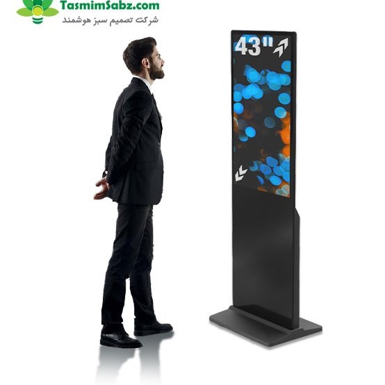 نمایشگر لمسی ایستاده (استند لمسی) ”۴۳ سی تاچ مدل seetouch KSE43-LM2